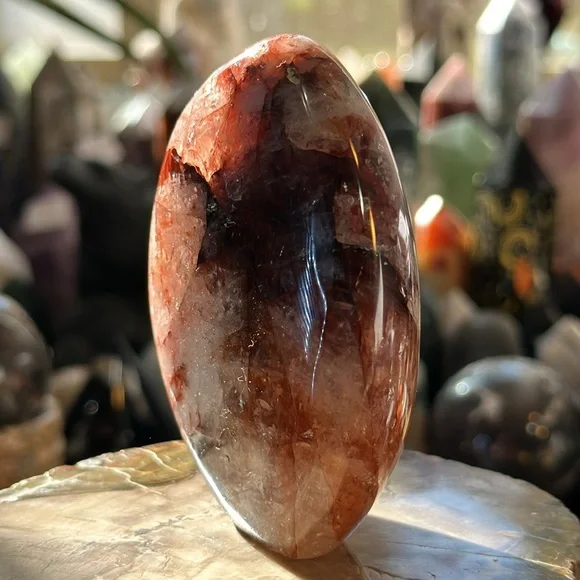 🔥SALE🔥 Fire Quartz Crystal Freeform! - Picture 4 of 13